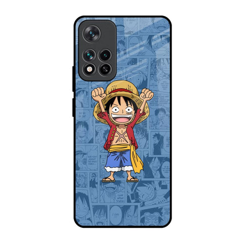 Chubby Anime Mi 11i HyperCharge Glass Back Cover Online