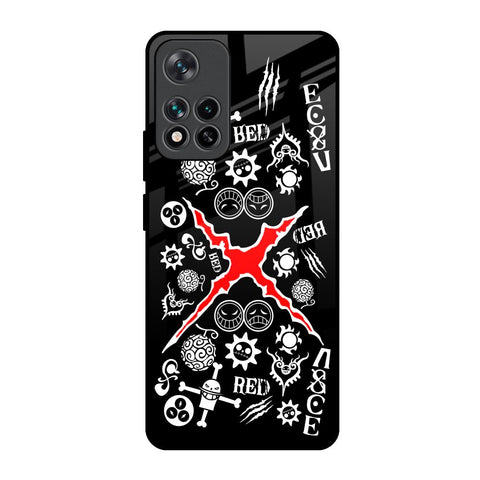 Red Zone Mi 11i HyperCharge Glass Back Cover Online