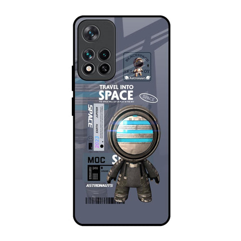 Space Travel Mi 11i HyperCharge Glass Back Cover Online