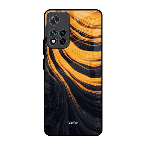 Sunshine Beam Mi 11i HyperCharge Glass Back Cover Online