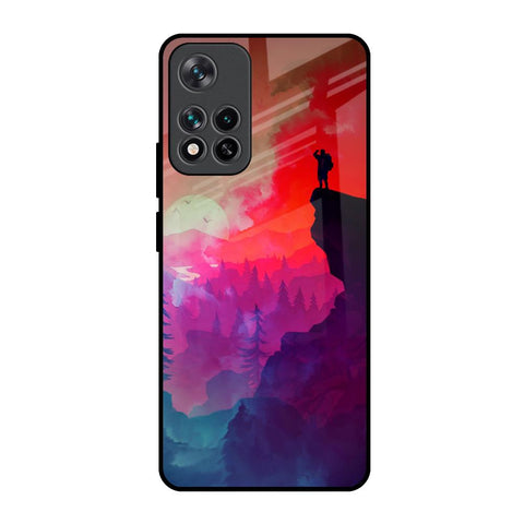 Dream So High Mi 11i HyperCharge Glass Back Cover Online