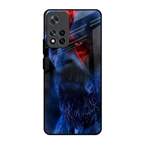 God Of War Mi 11i HyperCharge Glass Back Cover Online