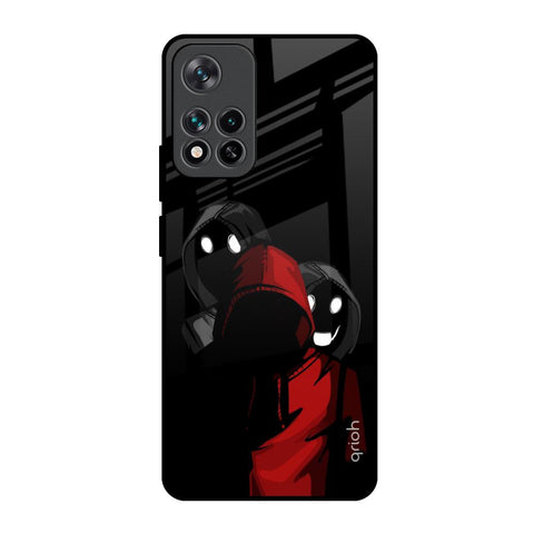 Shadow Character Mi 11i HyperCharge Glass Back Cover Online
