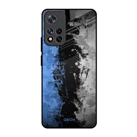 Dark Grunge Mi 11i HyperCharge Glass Back Cover Online