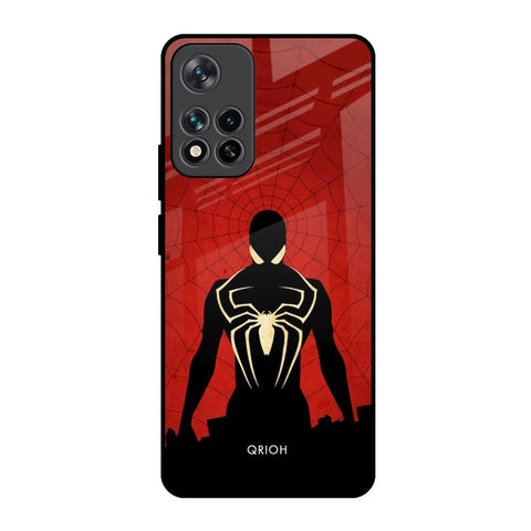 Mighty Superhero Mi 11i HyperCharge Glass Back Cover Online