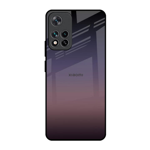 Grey Ombre Mi 11i HyperCharge Glass Back Cover Online