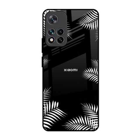 Zealand Fern Design Mi 11i HyperCharge Glass Back Cover Online