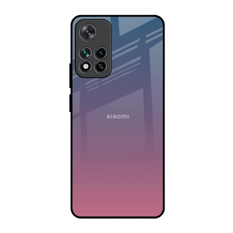 Pastel Gradient Mi 11i HyperCharge Glass Back Cover Online