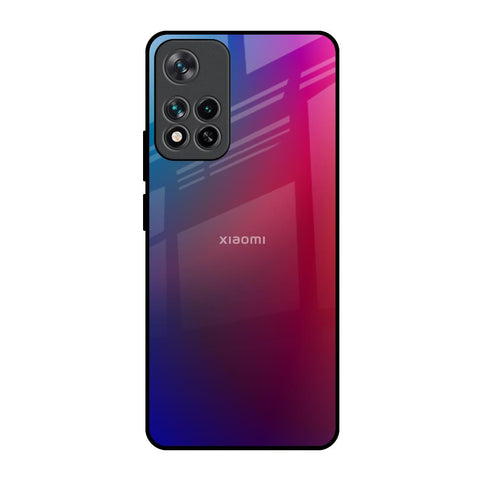 Magical Color Shade Mi 11i HyperCharge Glass Back Cover Online