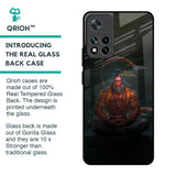 Lord Hanuman Animated Glass Case for Mi 11i HyperCharge