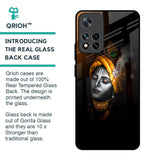 Ombre Krishna Glass Case for Mi 11i HyperCharge