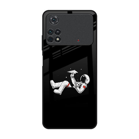 Space Traveller Poco M4 Pro Glass Back Cover Online