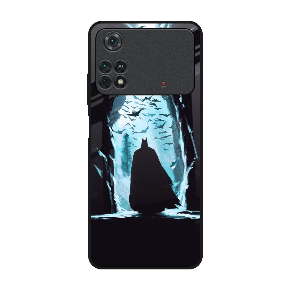 Dark Man In Cave Poco M4 Pro Glass Back Cover Online