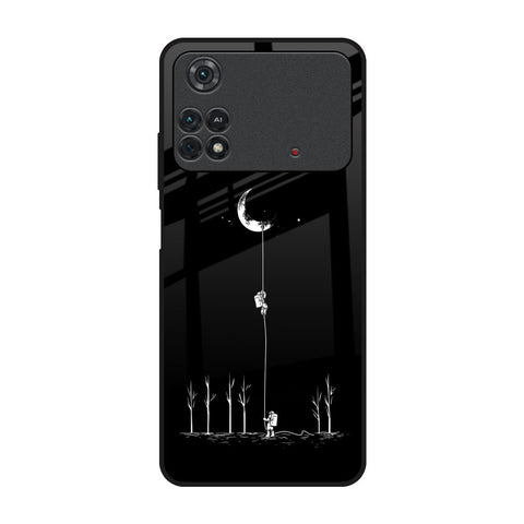 Catch the Moon Poco M4 Pro Glass Back Cover Online