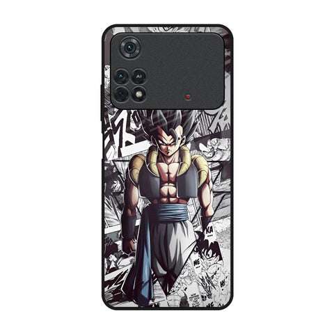 Dragon Anime Art Poco M4 Pro Glass Back Cover Online