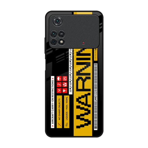 Aircraft Warning Poco M4 Pro Glass Back Cover Online