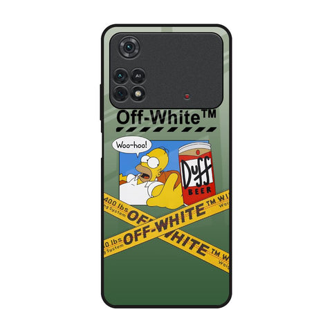 Duff Beer Poco M4 Pro Glass Back Cover Online