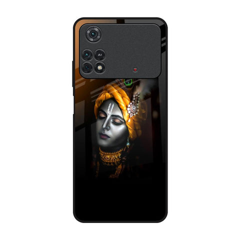 Ombre Krishna Poco M4 Pro Glass Back Cover Online