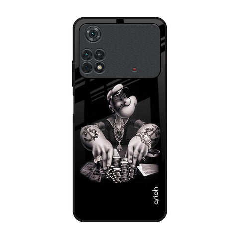 Gambling Problem Poco M4 Pro Glass Back Cover Online