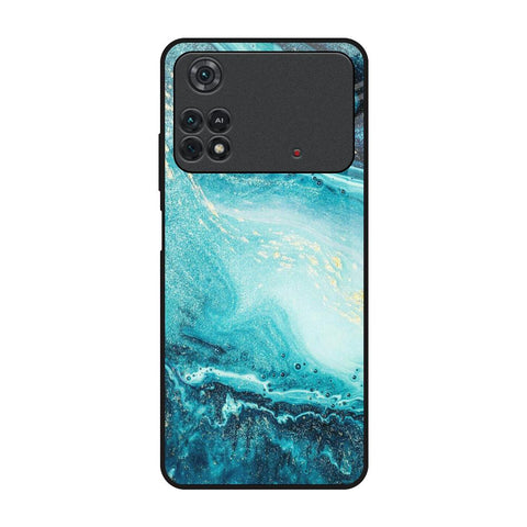 Sea Water Poco M4 Pro Glass Back Cover Online
