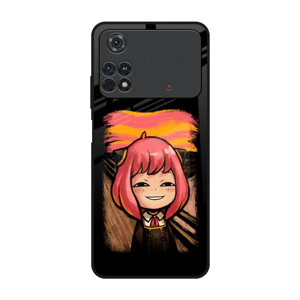 Spy X Family Poco M4 Pro Glass Back Cover Online