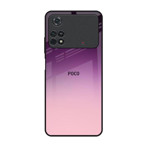 Purple Gradient Poco M4 Pro Glass Back Cover Online