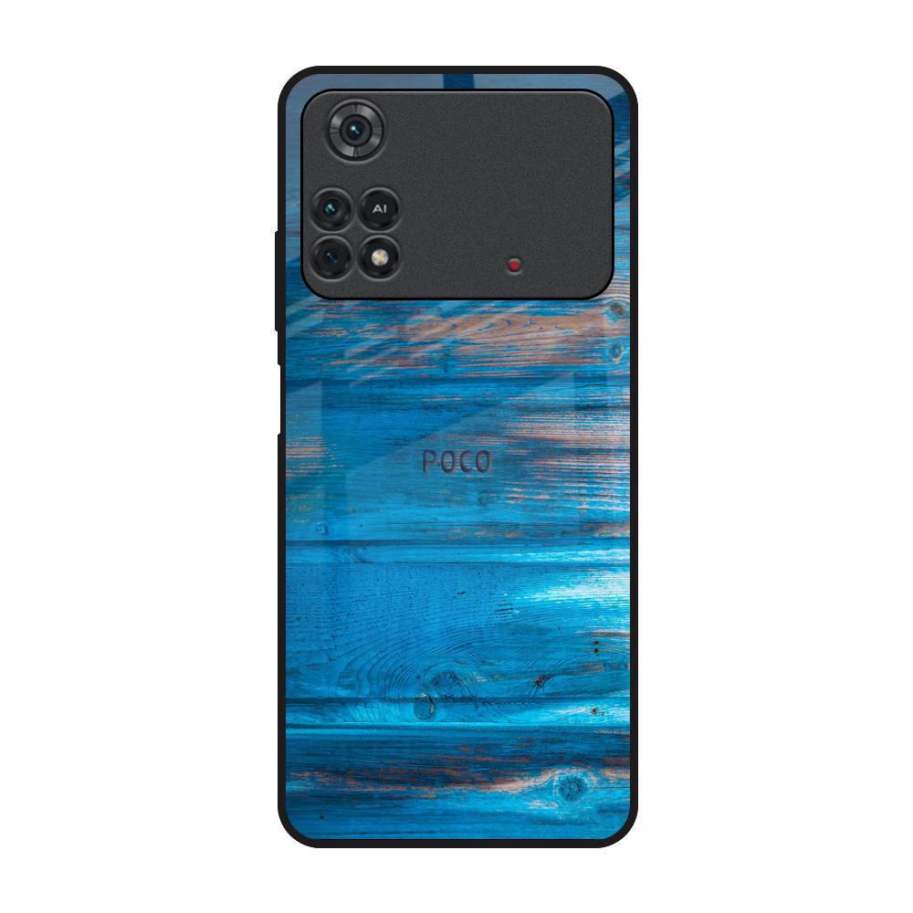Patina Finish Poco M4 Pro Glass Back Cover Online