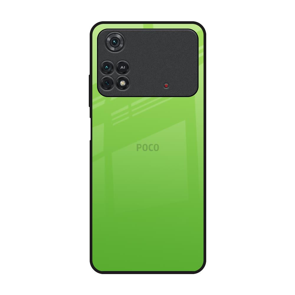 Paradise Green Poco M4 Pro Glass Back Cover Online