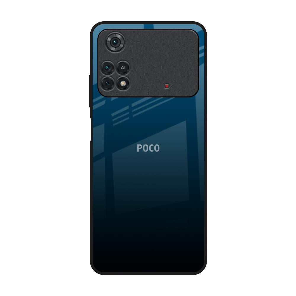 Sailor Blue Poco M4 Pro Glass Back Cover Online