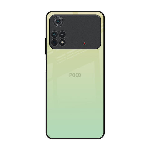 Mint Green Gradient Poco M4 Pro Glass Back Cover Online