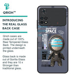 Space Travel Glass Case for Poco M4 Pro