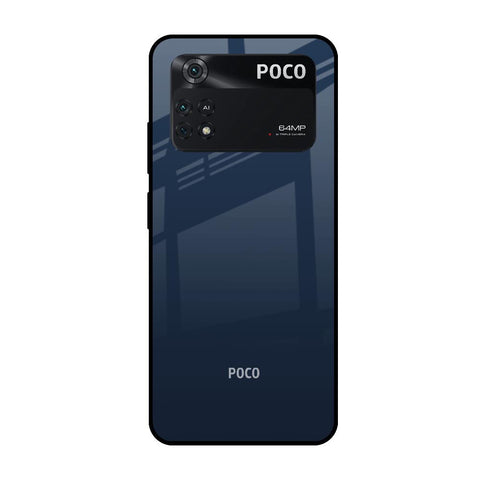 Overshadow Blue Poco M4 Pro Glass Cases & Covers Online