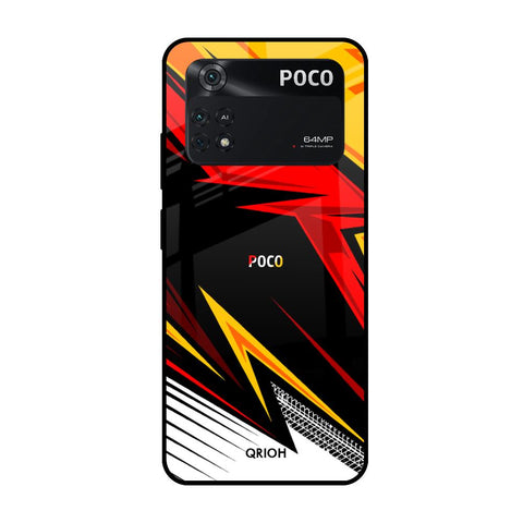 Race Jersey Pattern Poco M4 Pro Glass Cases & Covers Online