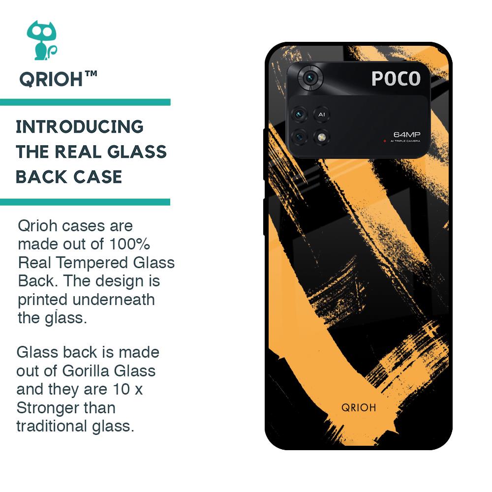 Gatsby Stoke Glass Case for Poco M4 Pro