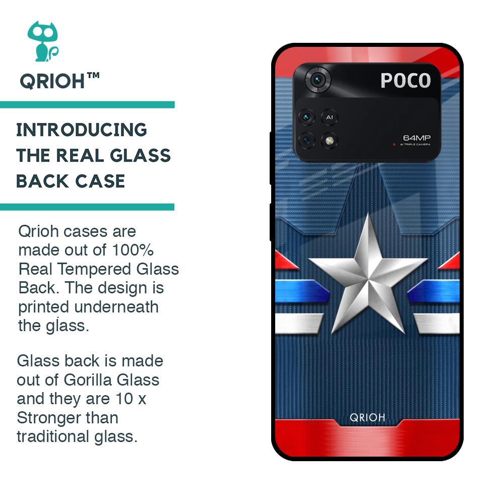 Brave Hero Glass Case for Poco M4 Pro
