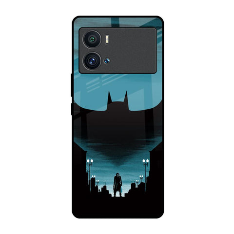 Cyan Bat iQOO 9 Pro Glass Back Cover Online
