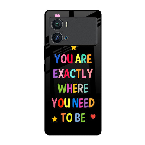 Magical Words iQOO 9 Pro Glass Back Cover Online