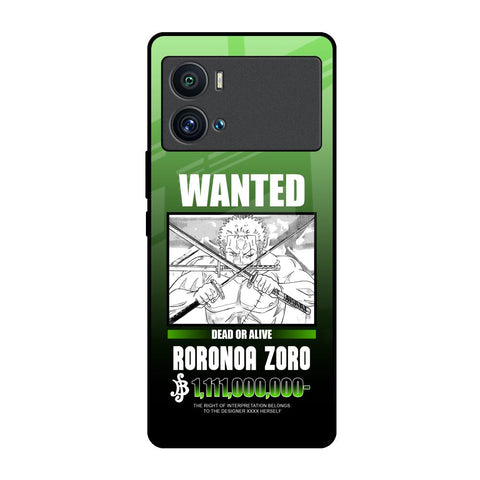 Zoro Wanted iQOO 9 Pro Glass Back Cover Online