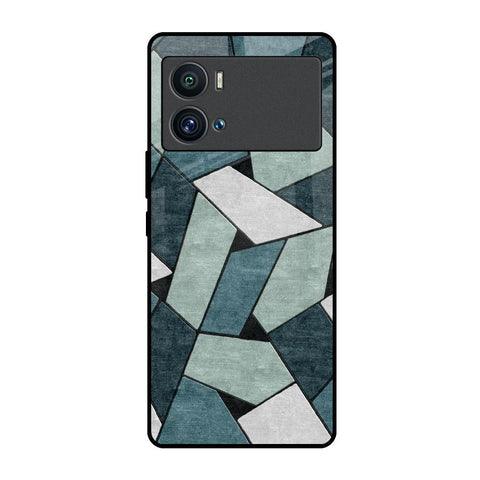 Abstact Tiles iQOO 9 Pro Glass Back Cover Online
