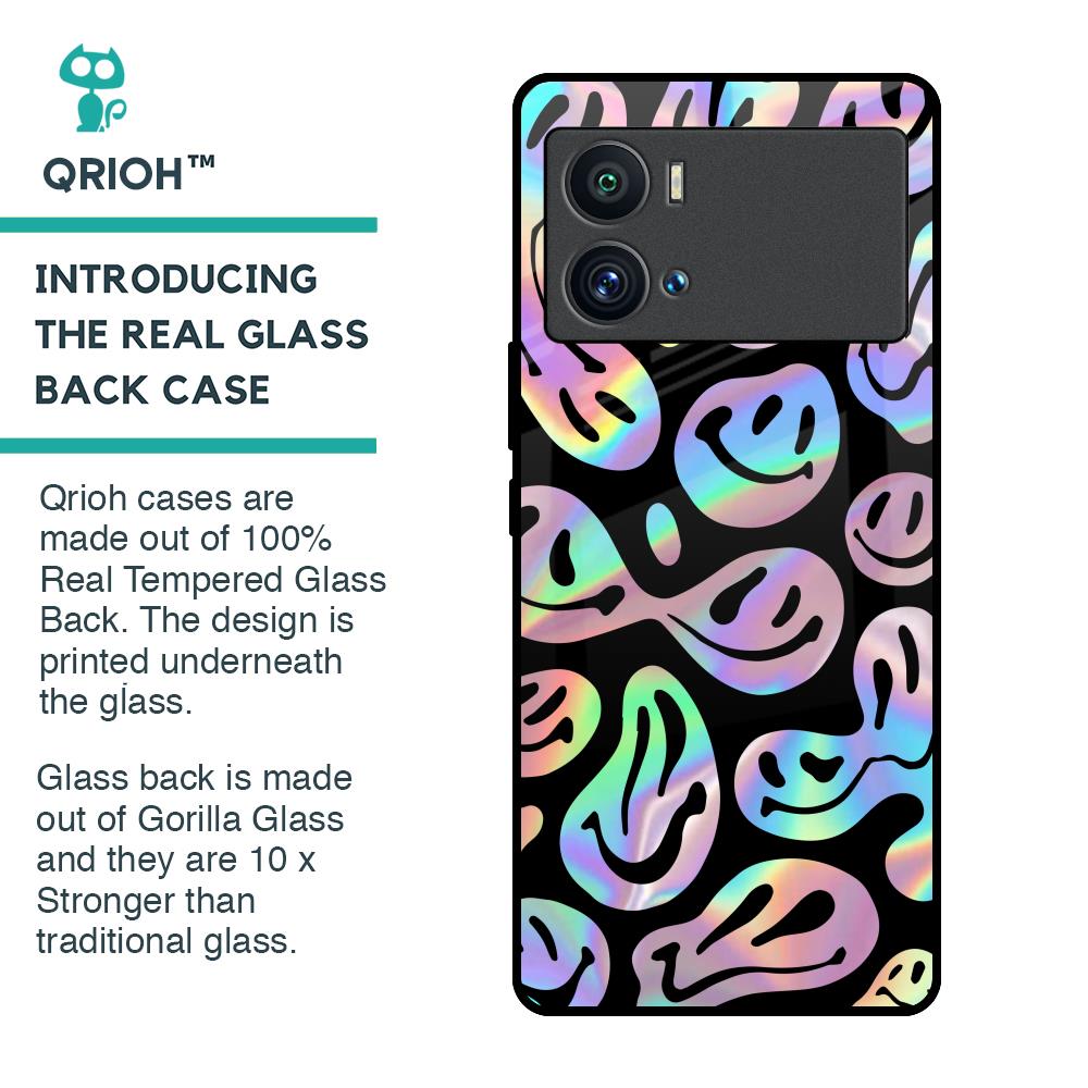 Acid Smile Glass Case for iQOO 9 Pro