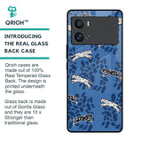 Blue Cheetah Glass Case for iQOO 9 Pro