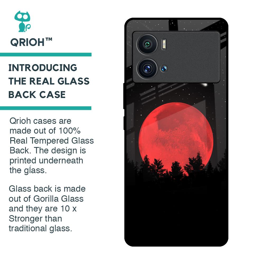 Moonlight Aesthetic Glass Case For iQOO 9 Pro
