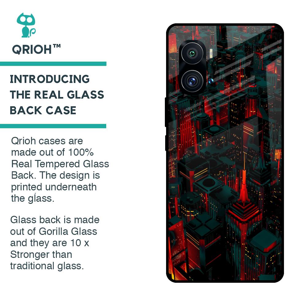 City Light Glass Case For iQOO 9 Pro