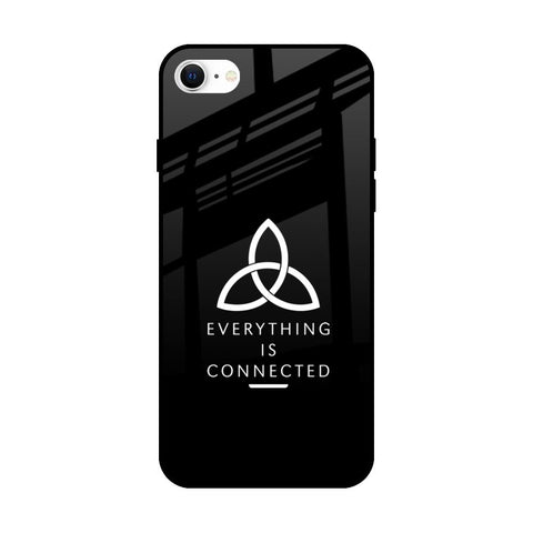 Everything Is Connected iPhone SE 2022 Glass Back Cover Online