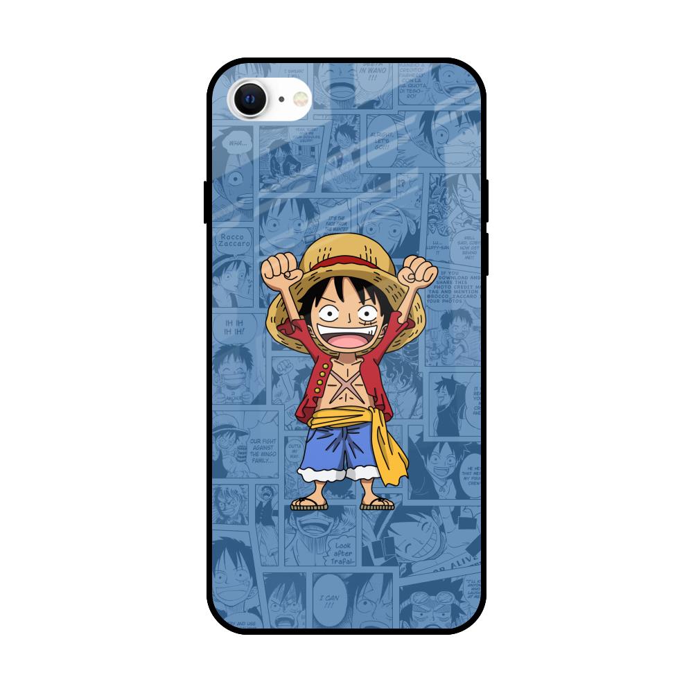 Chubby Anime iPhone SE 2022 Glass Back Cover Online