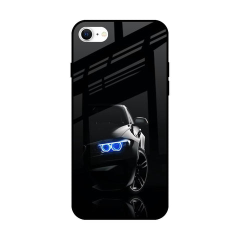 Car In Dark iPhone SE 2022 Glass Back Cover Online