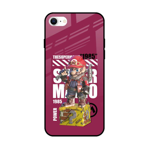 Gangster Hero iPhone SE 2022 Glass Back Cover Online