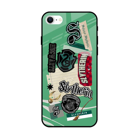 Slytherin iPhone SE 2022 Glass Back Cover Online