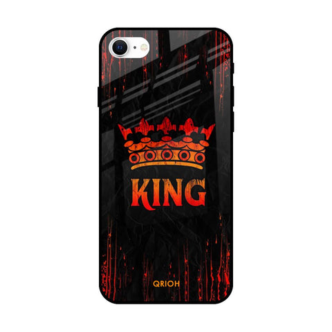 Royal King iPhone SE 2022 Glass Back Cover Online