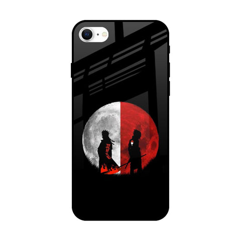 Anime Red Moon iPhone SE 2022 Glass Back Cover Online